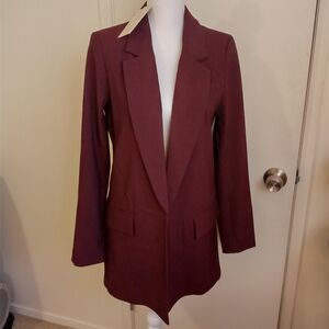 Joie Burgundy Blazer
